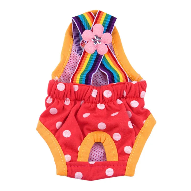 Dog Shorts Diaper Sanitary Physiological Pants Washable Female Short Panties For Pet Menstruation Underwear Briefs