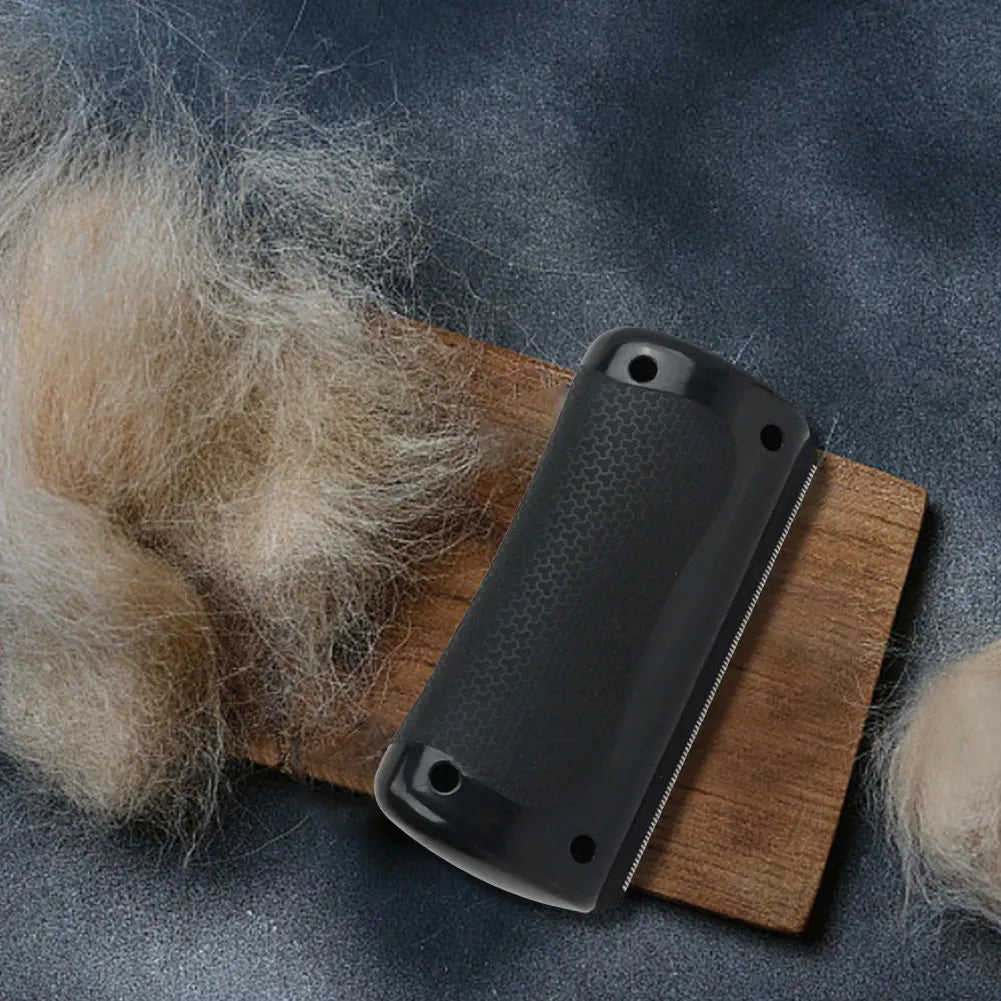 Pet Deshedding Brush Dog Hair Remover Deshedding Tool for Dogs & Cats with Long & Short Fur
