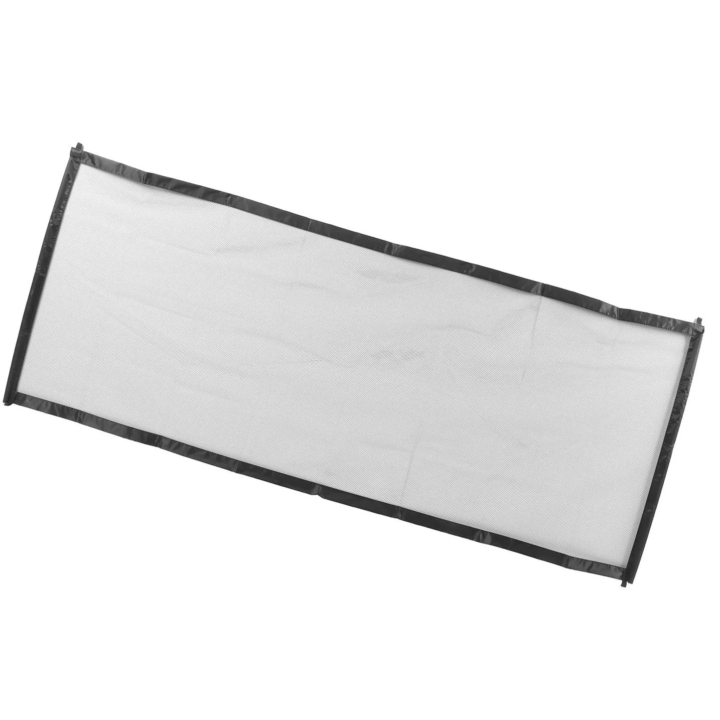 Pet Safety Barrier Dog Isolation Fence Portable and Foldable Mesh Pet Barrier Safety Fence180 x 72cm / 70.9 x 28.3in (Without Zi