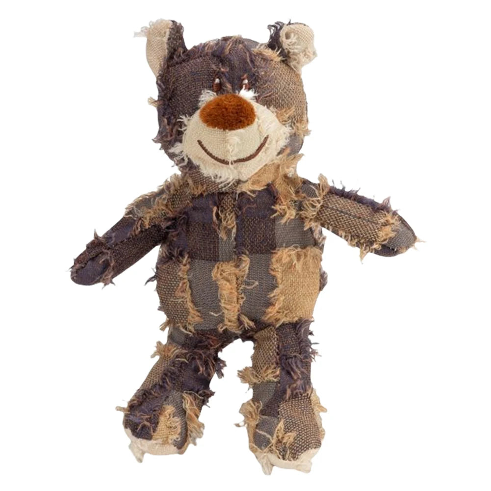 Squeaky Plush Bear Toy Dog Toys Interactive Plush Dog Toys for Small Medium Large Dogs