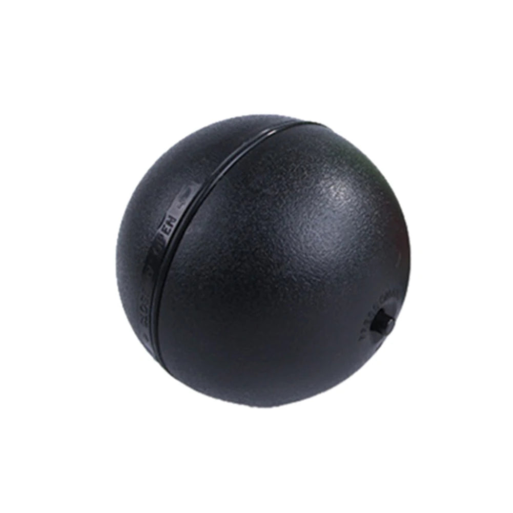 5pcs Magic Roller Balls Battery Powered Automatic Dog Cat Balls Interactive Toys Automatic Pet Toy with 4 Plush Caps for Puppy