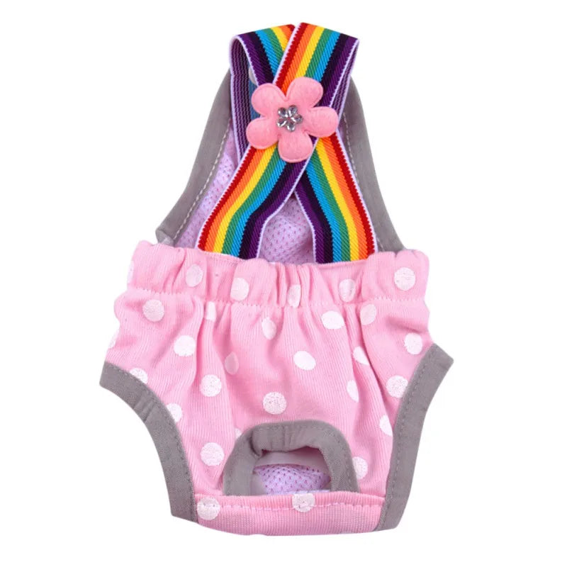 Dog Shorts Diaper Sanitary Physiological Pants Washable Female Short Panties For Pet Menstruation Underwear Briefs
