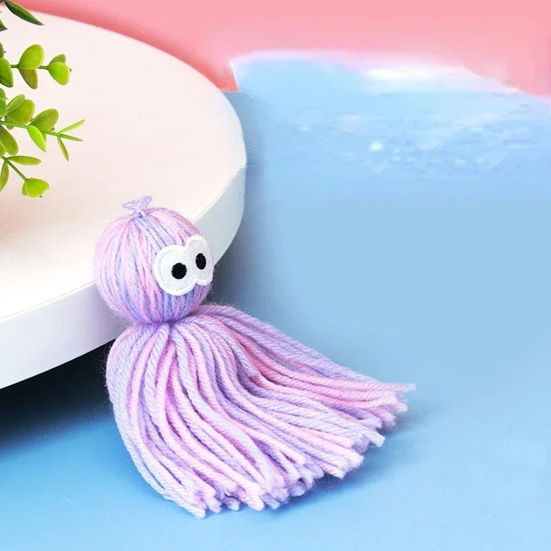 Wool Octopus Doll Cat Toy for Kitten Cute Pet Products Self-healing Plush Balls Pet Toy Bite Resistant