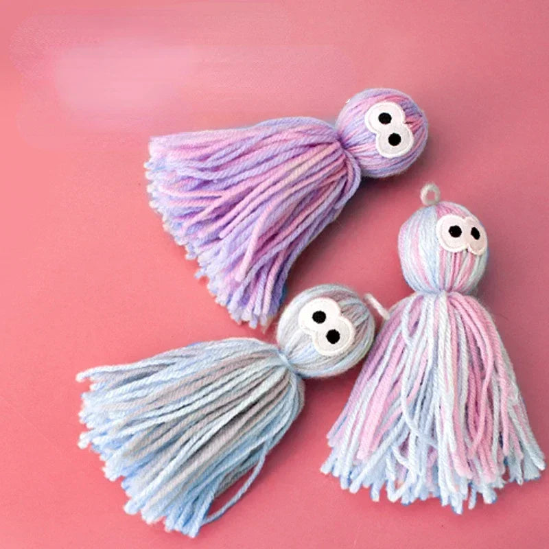 Wool Octopus Doll Cat Toy for Kitten Cute Pet Products Self-healing Plush Balls Pet Toy Bite Resistant