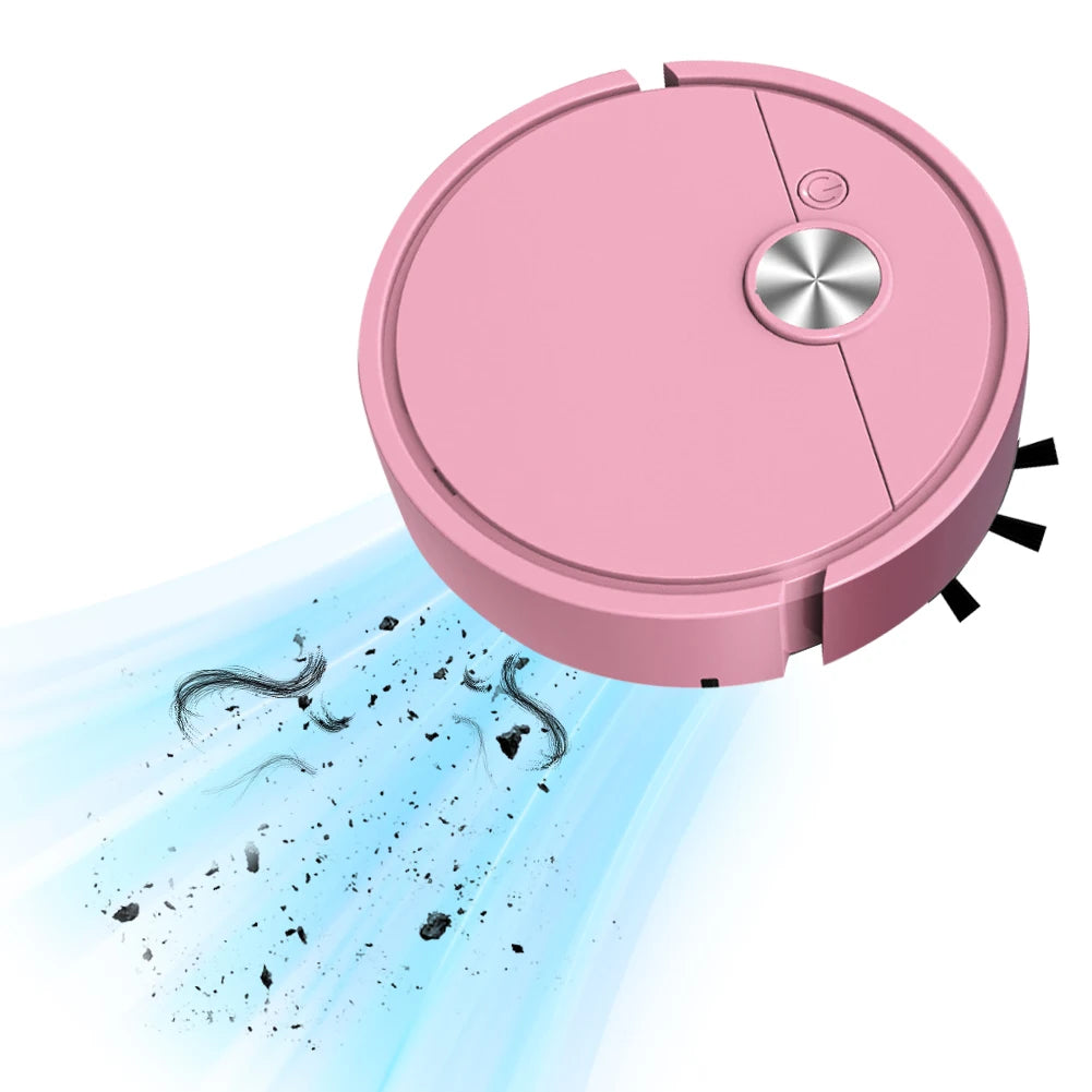 3 in 1 Sweeping Robot Strong Suction Robot Vacuum Sweeping Machine Compact Cleaning Machine for Pet Hair Stubborn Dirt