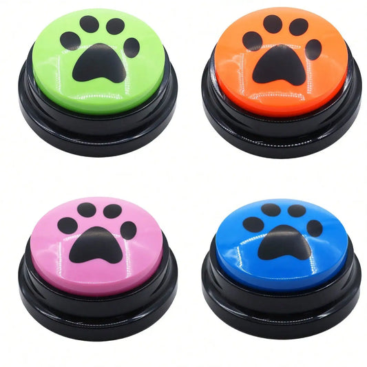 Easy recording button, fun and multifunctional dog button, friendly development, intelligent recording button, buzzer button